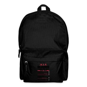 Le Tarif Horaire D'un Mécanicien - Sac à dos - noir - Devant