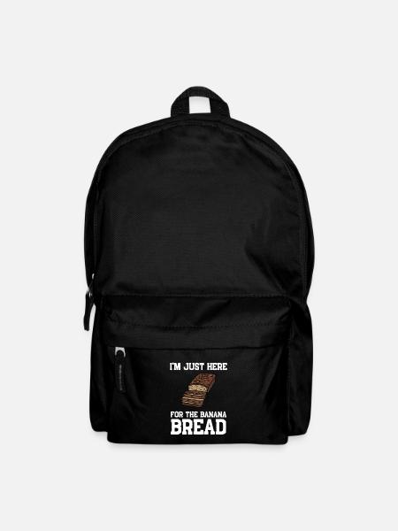 Banana Pudding Banana Bread Fruit Dessert Cooking - Backpack - black