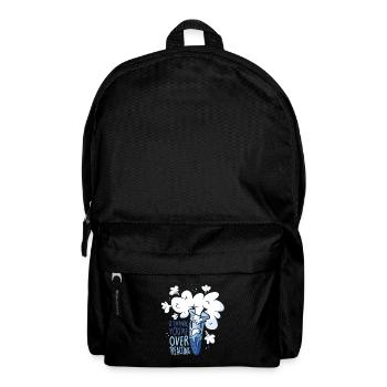 Vous réagissez de manière excessive au chimiste nerd du cadeau cholérique - Sac à dos - noir - Devant