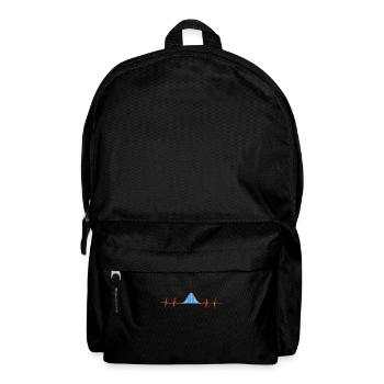 Normal Distribution Statistician Data Scientist - Backpack - black - Front