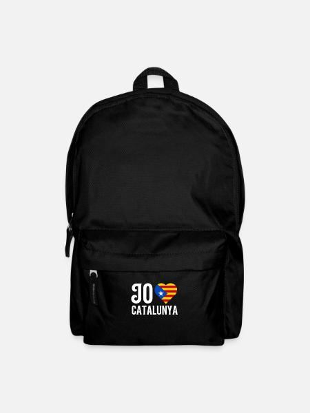 Bandera Independentista Catalana Estelada Negra - Sac à dos - noir