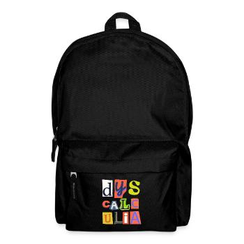 SPED Neurodiversity Dyscalculia - Backpack - black - Front
