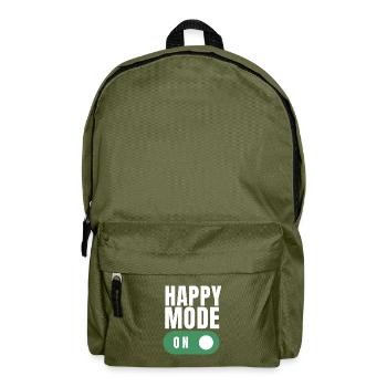 International Day Of Happiness - Backpack - olive green - Front