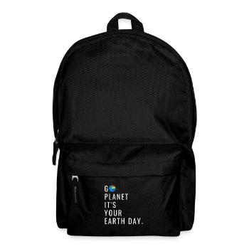 Go Planet It’s Your Earth Day Arc-en-ciel - Sac à dos - noir - Devant