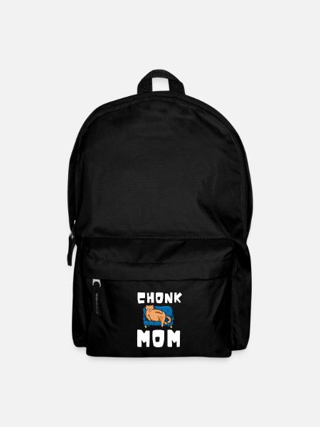 Chonk Cat Obesity - Backpack - black