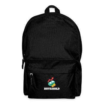 Investment Strategy Buy And Hold - Backpack - black - Front