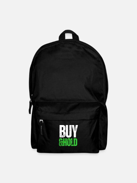 Investment Strategy Buy And Hold - Rucksack - Schwarz