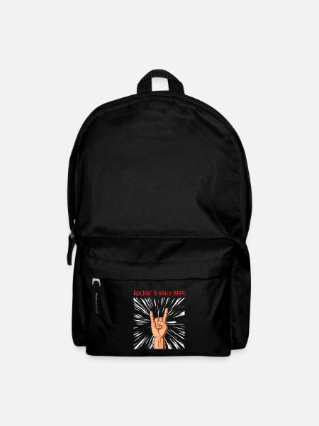 Rockin it since 1994 Heavy Metal Geburtstag Gruß - Rucksack - Schwarz