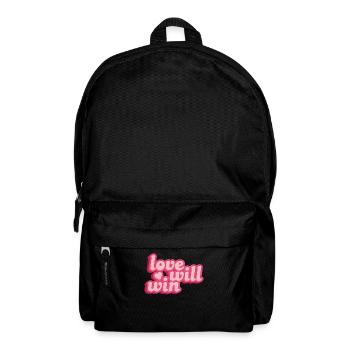 L’amour s’enroulera - Sac à dos - noir - Devant