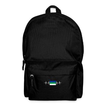 Russian Flag - Komi Republic - Backpack - black - Front