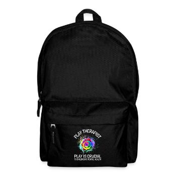Play Therapist - Recreational Therapy Therapist RT - Backpack - black - Front