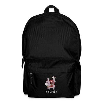 Bremen Town Musicians - Rucksack - Schwarz - Vorne