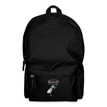 Wine Tasting - Wine is my favorite color - Backpack - black - Front