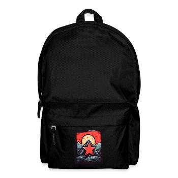 The Mountain: A Star and the Sun - Backpack - black - Front