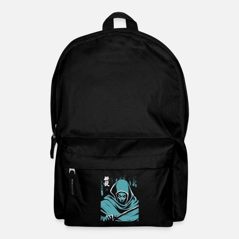 Japanese Horror Ghost - Backpack - black