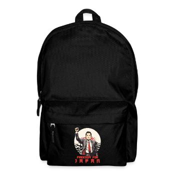Freiheit für Japan - Rucksack - Schwarz - Vorne