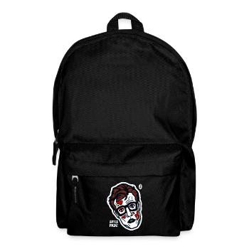 Kunst ist Leiden - Rucksack - Schwarz - Vorne