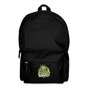 This funny cute creature is badass - Backpack - black - Front