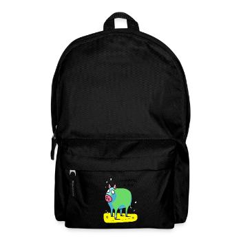Farm animal, maybe a pig - Backpack - black - Front