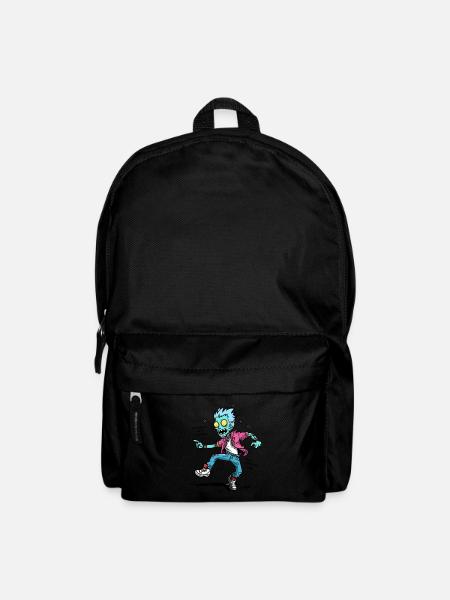 Punk ist nicht tot, aber ich: Punker Zombie - Rucksack - Schwarz