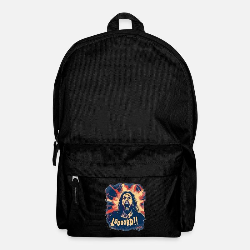Jesus ruft den Herrn an, Oh Herr, Gott! - Rucksack - Schwarz