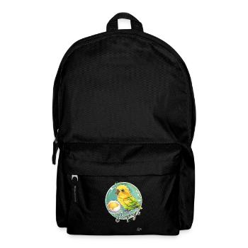 Parrot Egg: Parrot and Egg - Backpack - black - Front
