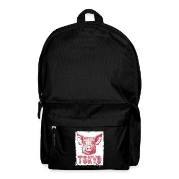 Semer le cochon de Tokyo - Sac à dos - noir - Devant