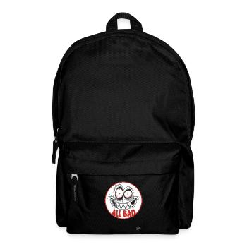 Verrücktes lustiges Gesicht – Alles schlecht! - Rucksack - Schwarz - Vorne