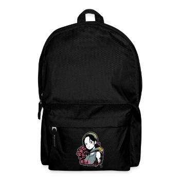Super cool and casual alternative girl - Backpack - black - Front