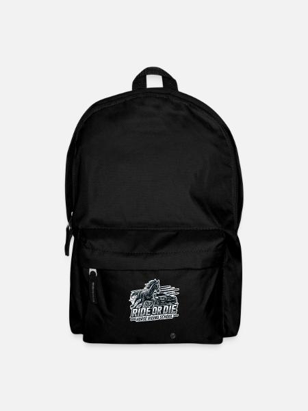 Reite oder stirb Reitschule für Pferde und Reiter - Rucksack - Schwarz