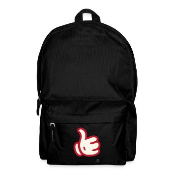 A big thumbs up - Backpack - black - Front
