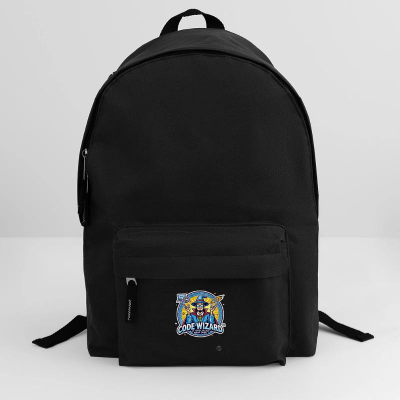 Code Wizard Restart Specialist IT Expert Backpack
