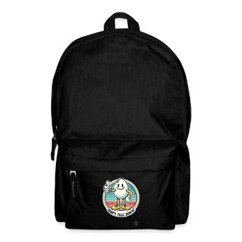 Pouce vers le haut œuf rétro – Ne tombez pas ! - Sac à dos - noir - Devant