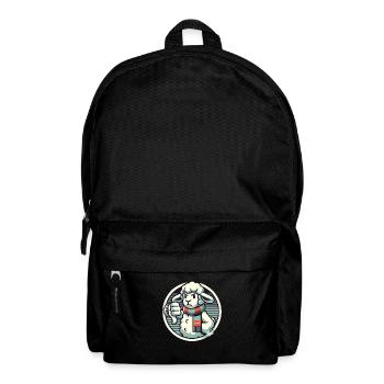 Daumen runter vom Miese Laune Schaf - Rucksack - Schwarz - Vorne