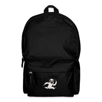 Paresseux de course à pied sous dopamine - Sac à dos - noir - Devant