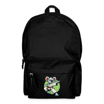 Karate Koala – Kung Fu Fighter - Backpack - black - Front