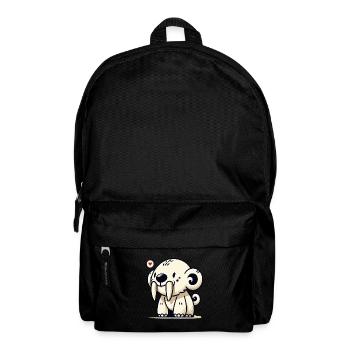 Cute Sabertooth Animal - Backpack - black - Front