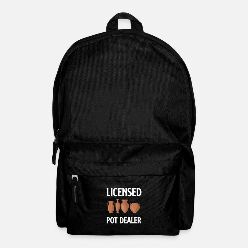 Lizenzierter Topf-Händler - Rucksack - Schwarz