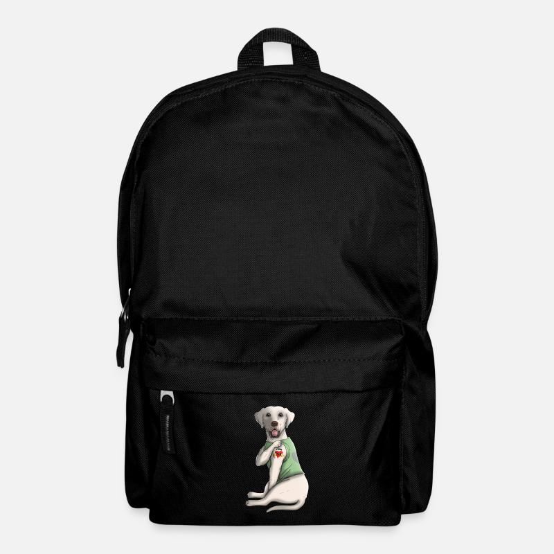 Ich liebe Mutter Tattoo Labrador Mutter Muttertagsgeschenk - Rucksack - Schwarz