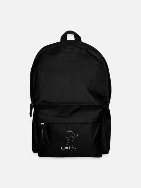 Retro denken - Rucksack - Schwarz
