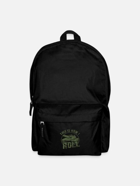 Ich bin ein Tank - Rucksack - Schwarz