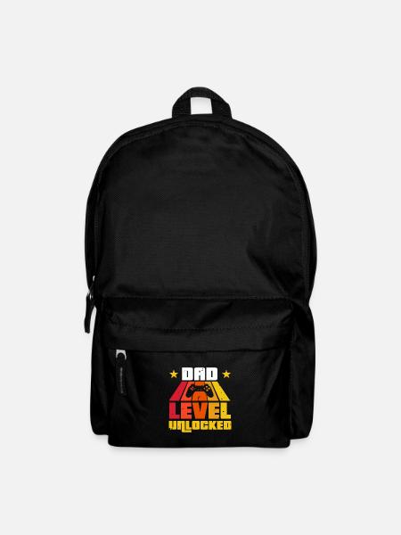 Niveau papa débloqué - Sac à dos - noir