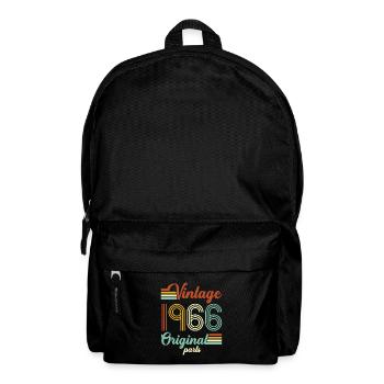 Vintage 1966 Original - Rucksack - Schwarz - Vorne