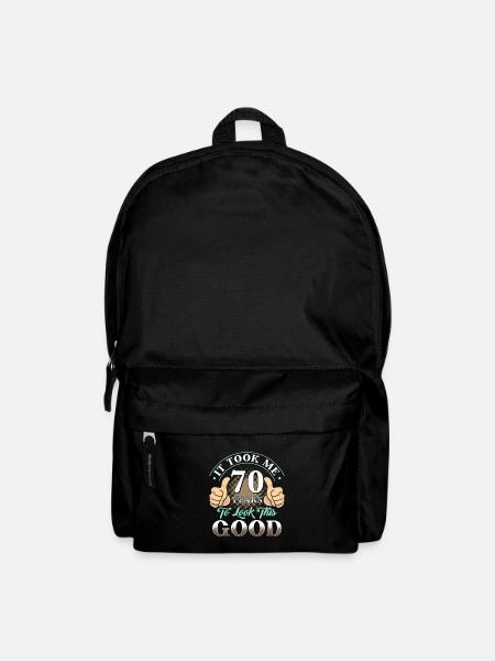 Took 70 years - Backpack - black