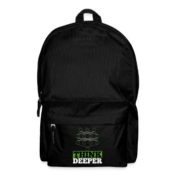 Artificial intelligence think deeper gift - Backpack - black - Front