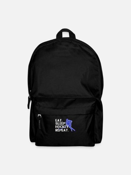 Hockey Hockey Hockey Player Gift - Backpack - black