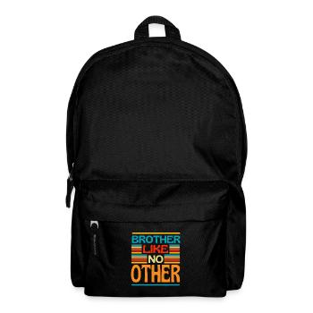 Bruder wie kein anderer bester Bruder - Rucksack - Schwarz - Vorne