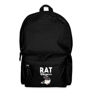 Rat Funny - Rat Whisperer - Backpack - black - Front