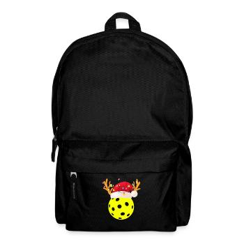 Christmas Pickleball Player Sport Paddleball - Backpack - black - Front