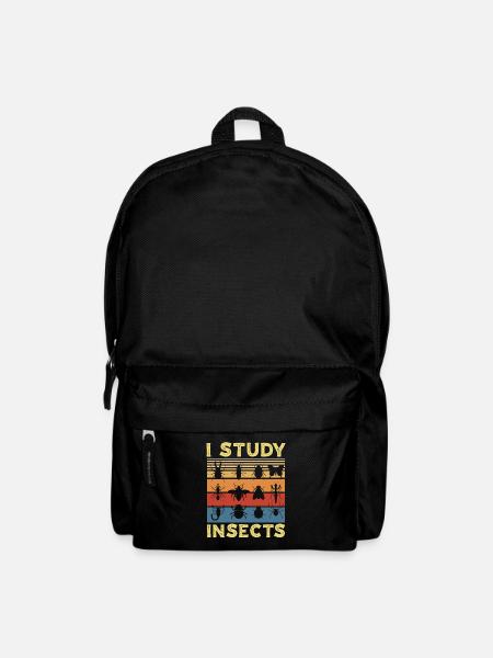 I Study Insects Kids Bug Hunter Gift - Rucksack - Schwarz